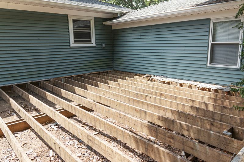Deck Footing Installation