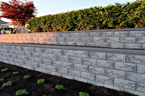 Concrete Retaining Wall Installation in Goshen