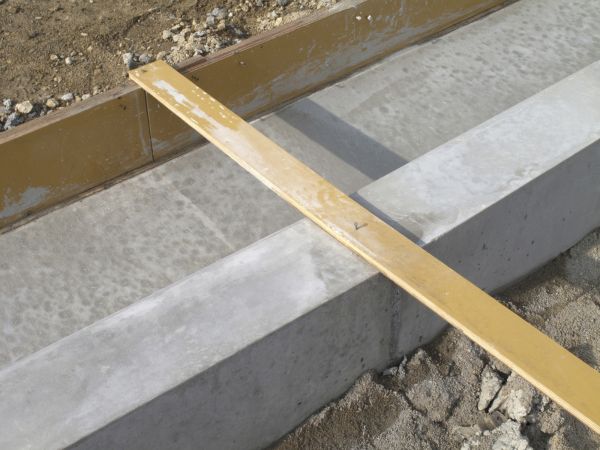 Cement Footing Installation in Goshen