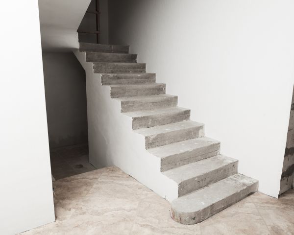 Cement Step Installation in Goshen