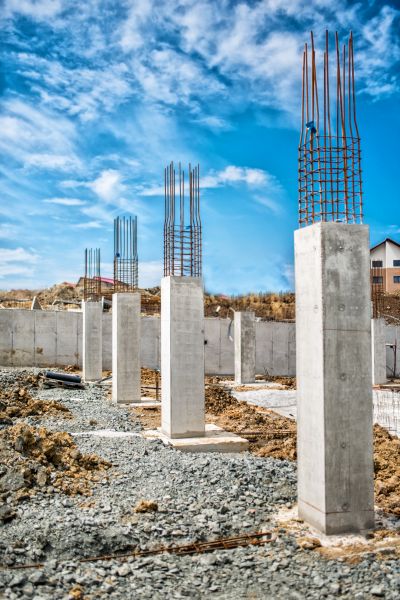 Concrete Footer Pouring in Goshen