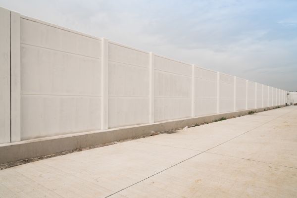 Concrete Fence Construction in Goshen