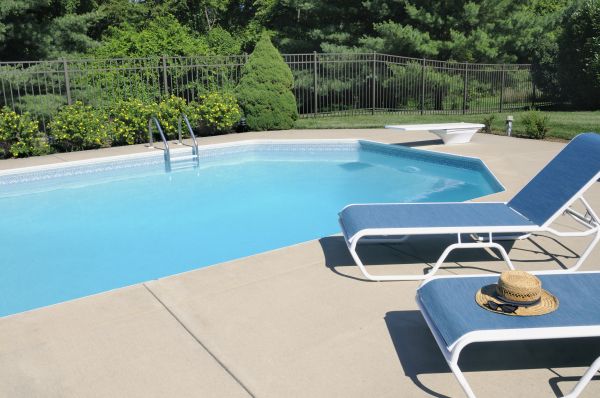Cement Deck Installation in Goshen