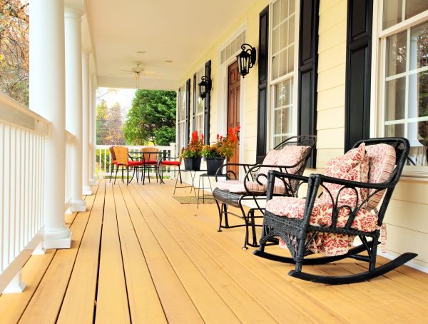 Front Porch Renovation in Goshen