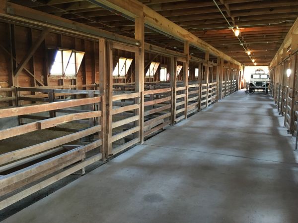 Barn Slab Construction in Goshen