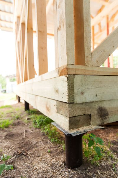 Barn Footing Installation in Goshen
