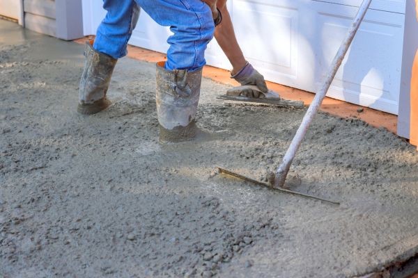 Driveway Slab Construction in Goshen