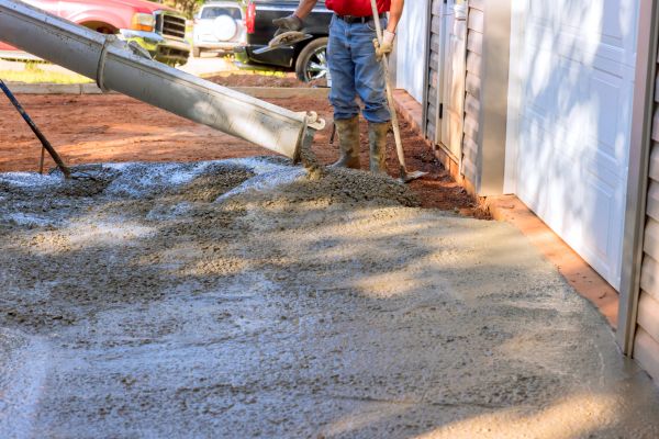 Driveway Slab Laying in Goshen