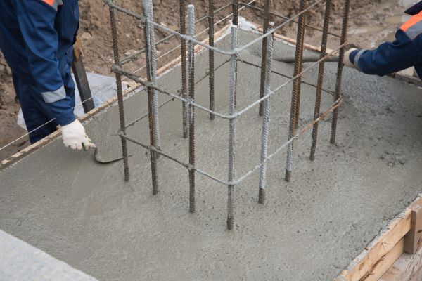 Foundation Pad Construction in Goshen