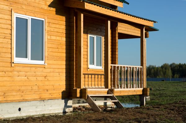Cabin Footing Construction in Goshen
