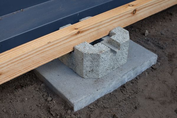 Deck Footing Construction in Goshen