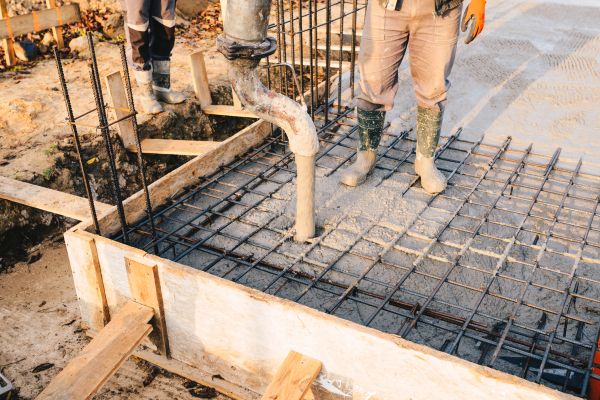 Foundation Concrete Pouring in Goshen