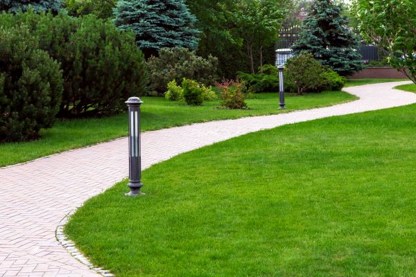 Backyard Sidewalk Installation in Goshen